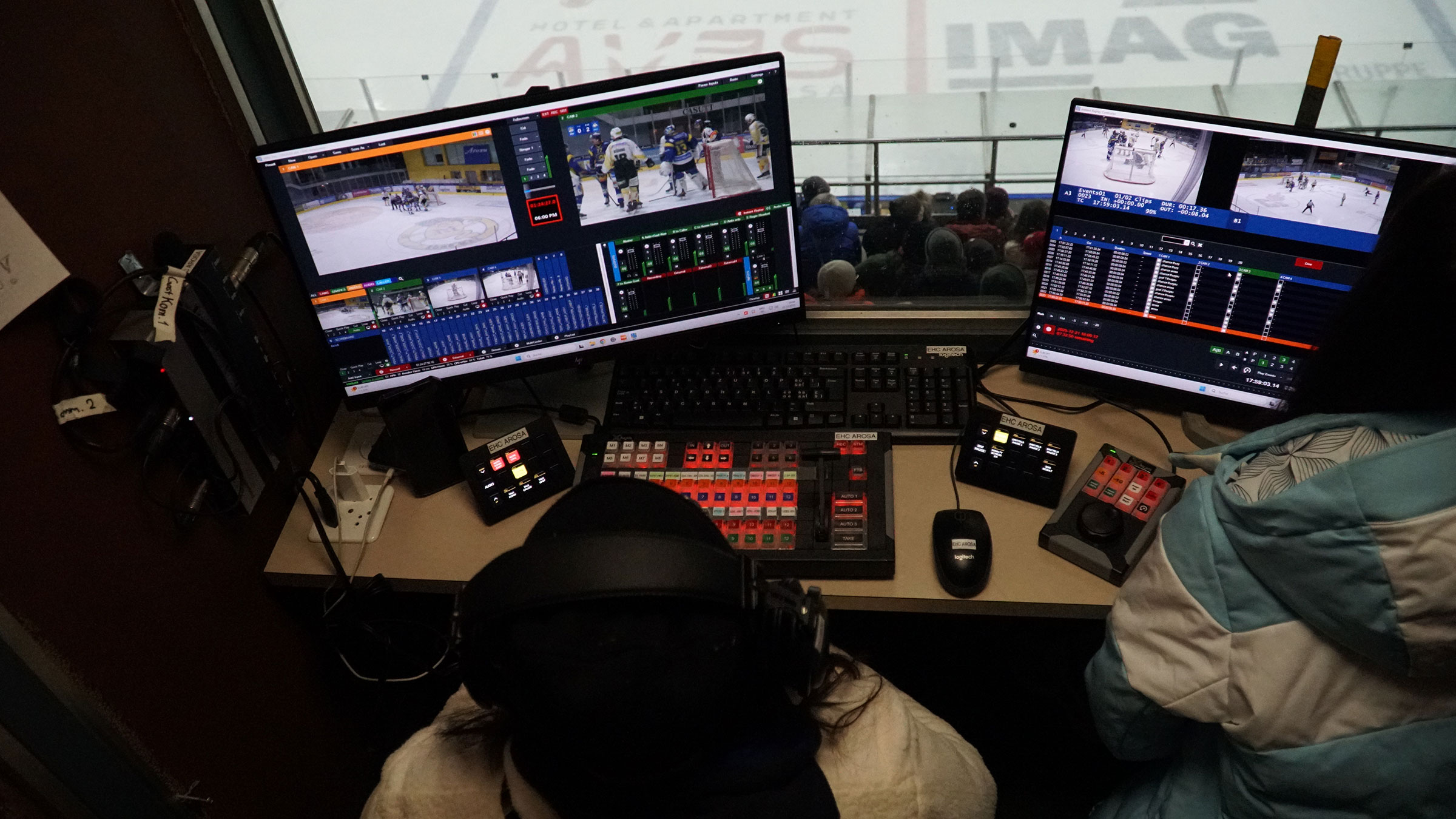 Eishockey Live-Produktion – Regie